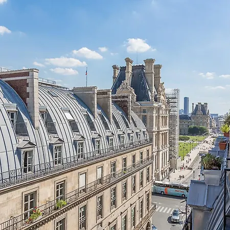 Apartment Lovely For 4 Louvre Pyramides Paris